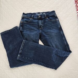 Men's Wrangler Retro Dark Wash Slim Boot Jeans, Size 30x32, Like New